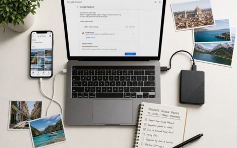 Illustration for How to Migrate Your Travel Photos from the Cloud to a Local App