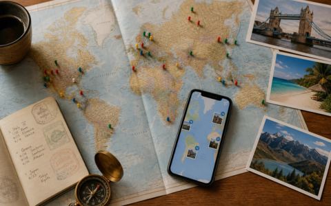 Illustration for How to See Your Entire Travel History on a Beautiful World Map